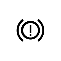 Kontrolllampe „Störung im Bremssystem/Handbremse nicht gelöst“
