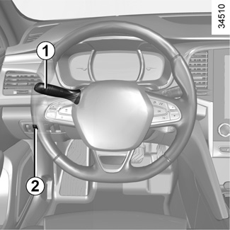 Nahaufnahme der lichtsteuerung im auto-scheinwerferschalter,  nebelscheinwerfer, automatische steuerung des einschaltens