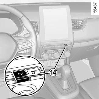 E-GUIDE.RENAULT.COM / Captur-2 / Wie die Technik in Ihrem Fahrzeug Sie  unterstützt / 360-GRAD-KAMERA